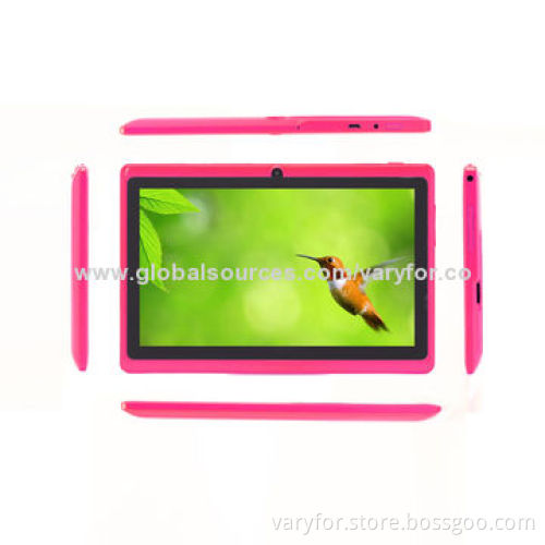 Allwinner A23 Dual Core 7-inch Tablet PC, Android 4.4, 800*480 Pixels, Dual Camera with Flashlight
